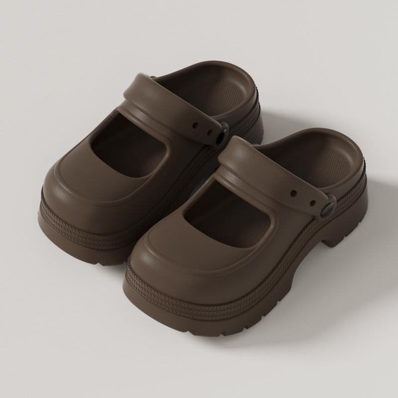 Summer Womens Eva Thick Sole Slipon House Slippers For Comfort And Antislip