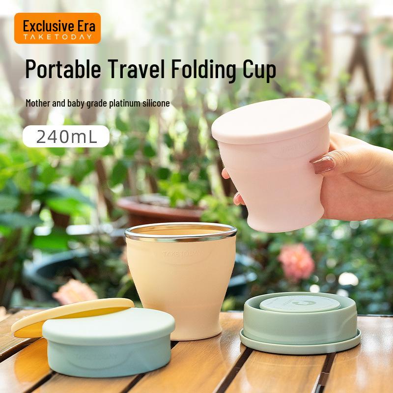 Exclusive Era Portable Silicone Folding Travel Cup