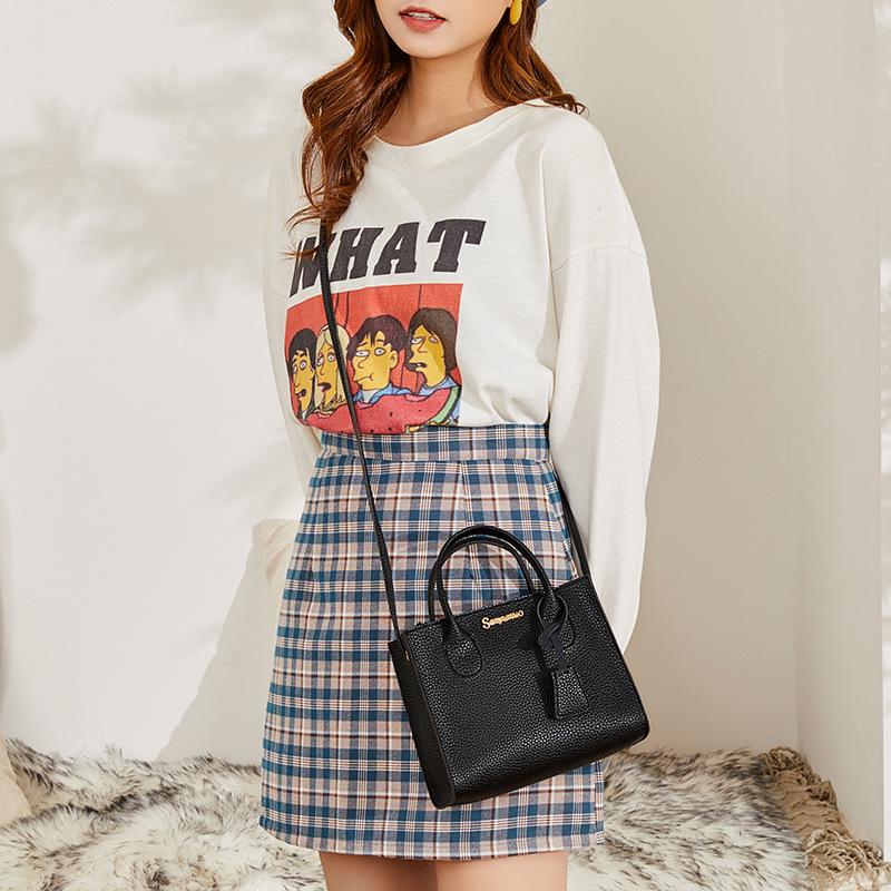Geantă de mână mică retro în stil coreean 2020 pentru femei