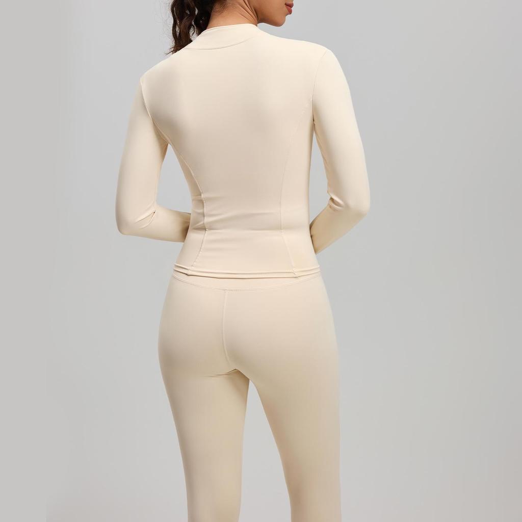Gray & Blue High Elastic Yoga Suit: Tall Slim Waist & Lifting Buttocks Fitness Set