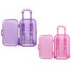 Mini Trunk Plastic 18-Inch Doll Luggage Case Travel Suitcase Trolley