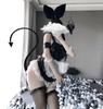 Cosplay Sexy Erotic Bunny Girl Bunny Rabbit Costume Disguise Bold Lingerie Rabbit Ears Halloween Costume Sheer Underwear Extreme Cute Ladies Adult