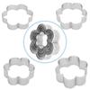 Baking Mousse Tart Ring 1 Pcs Stainless Steel Perforated Pastry and Crumpet Mold for Kitchen and Home Hotel Use