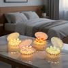 Handmade Shell Night Light DIY Flower Lamp Girl Mom Girlfriend Decorative Light  Birthday Gift