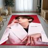 Kim Tae Hyung V Kpop B-BTS Living Room Non-Slip Area Rug Soft Carpet for Bedroom Kids Playroom Sofa,Home Decor Doormat Gift