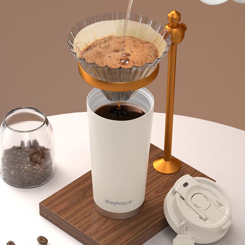 Tazza da caffè termica Shangsheng in acciaio inossidabile 316 con rivestimento ceramico