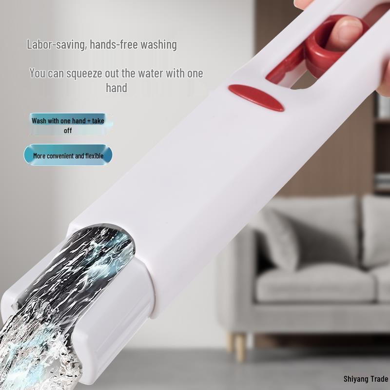 Portable Mini Mop: Multi-functional, Hangable, No Hand Washing for Kitchen, Bathroom, Coffee Table, and Sofa Cleaning