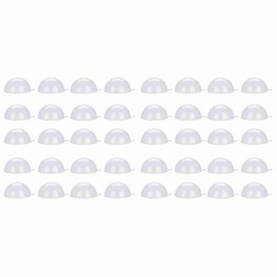 20Pcs Fillable Klar Kunststoff Ball Hochzeit Weihnachten Dekoration Ornamente (8 cm)