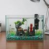 Creative Simulation Fish Tank Ornament Resin Natural Look Rockery Statue Retro Artificial Aquariums Statue Landscaping