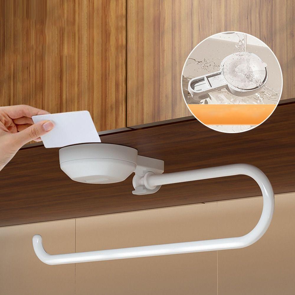 Modern Simplicity Paper Roll Holder Multifunctional Cling Film Organizer  Wipe