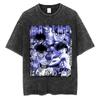 Washed Anime Hajime No Ippo Kamogawa Boxing Gym T-Shirt Makunouchi Takamura Fighting KGB Tshirt Oversized Cotton Summer T-Shirts