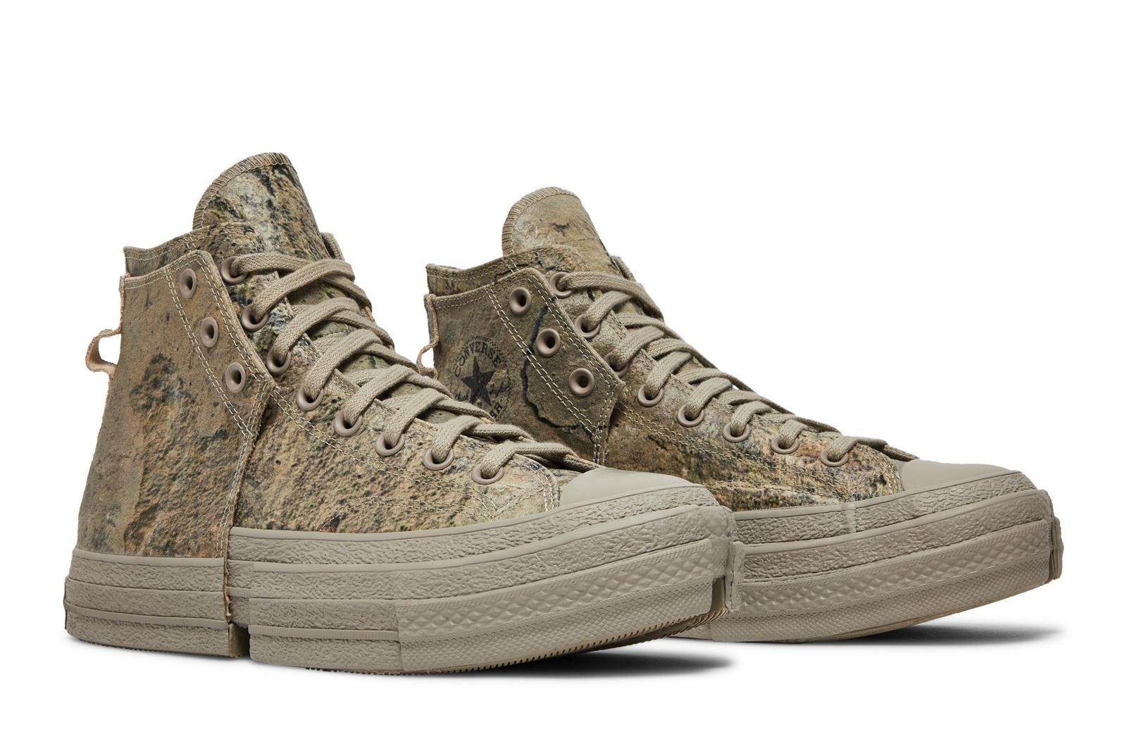 Converse Feng Chen Wang x Chuck 70 High 2-in-1 - Concrete Grey 171838C 35