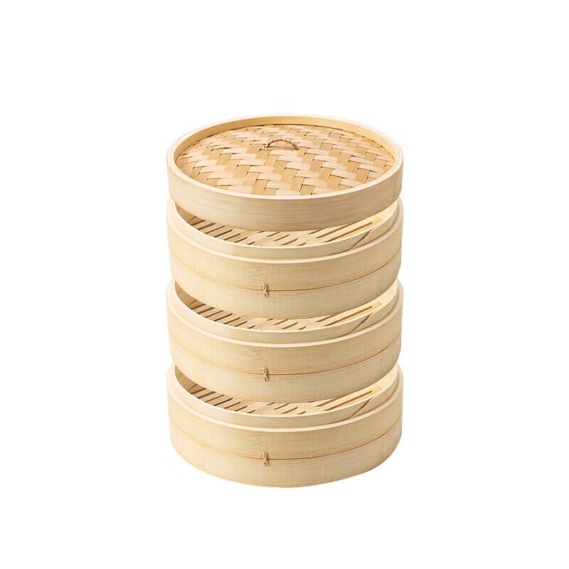 

Bamboo Steamer Basket Set