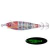 Luminous Cuttlefish Lures 1/5/10Pcs Horizontal Plated Squid Jigs for Coastal Saltwater Fishing