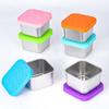 Stainless Steel Food Storage Container With Silicone Lid For Home Use And Portable Meal Prep