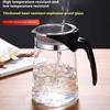 750ml Yaratıcı Yüksek Borosilikat Cam Filtreli Demlik Ev Ofis Hediye Büyük Kapasiteli Pres Yüzen Bardak Kapaklı Mükemmel Çay İçin