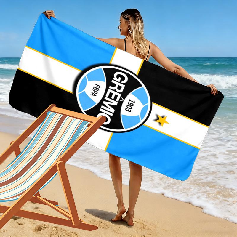 Grêmio Print Beach Towel, Large Soft Quick Dry Towel for Beach Camping Swimming
