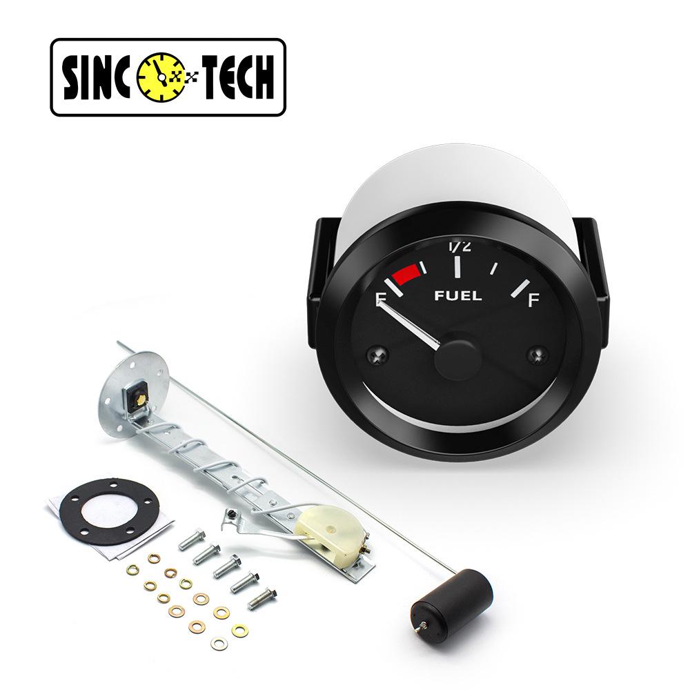 52MM Car Gauge: Voltage, Water Temp, Oil Temp, Oil Pressure, Oil Level, Current, Oil Float, 12V.