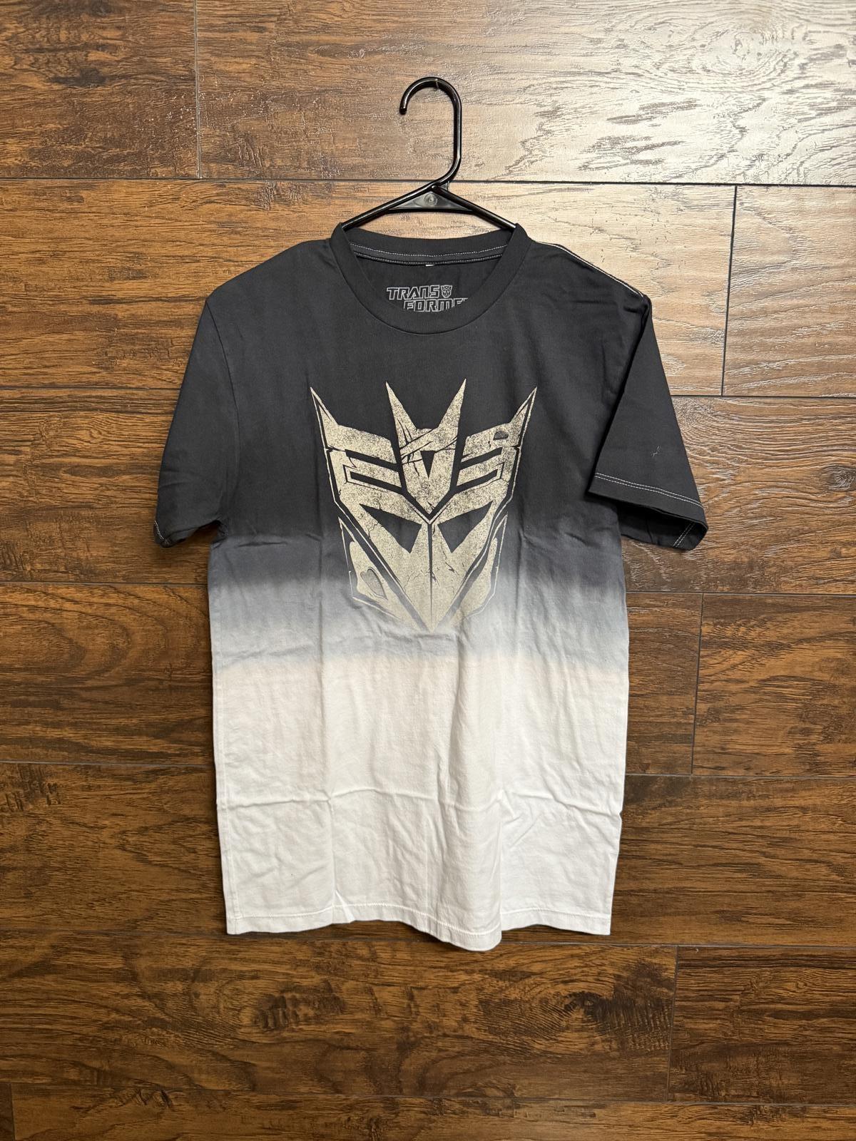 Transformers Decepticon Logo T-shirt Dip Dyed Tee - S S
