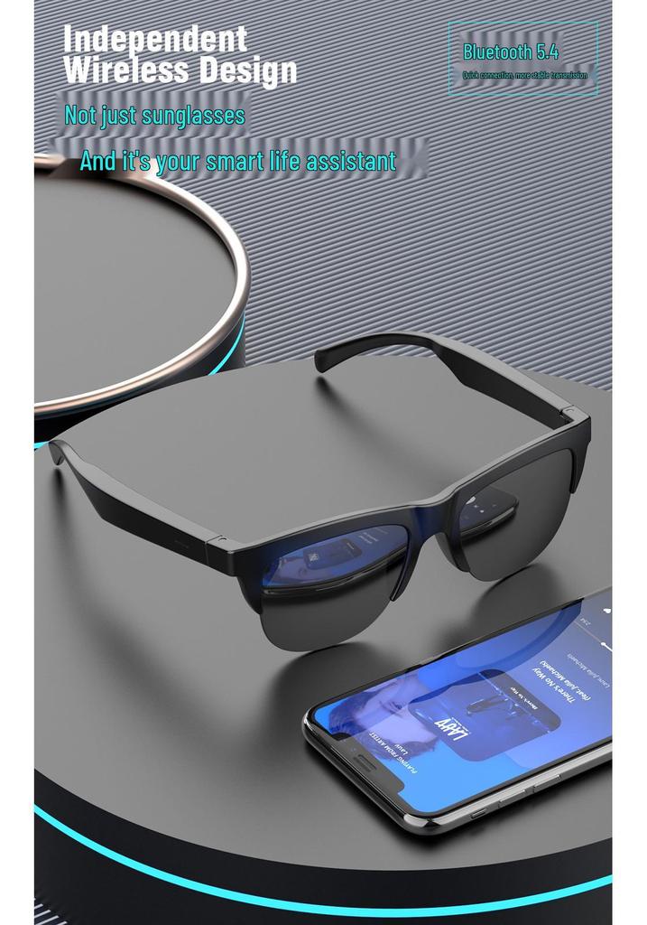 F01 Bluetooth Audio Sunglasses: Dual-Use Polarized Smart Glasses for Music, Calls & Cycling