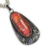 Natural Opal Pendant 925 Sterling Silver 47 ct Oval Gemstone for Him October Birthday Birthstone