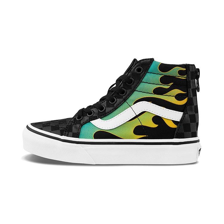 (PS) Vans SK8-Hi Zip Fire Black Kids VN0A4BUXESY EU 34