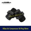 Rilong 16MM Thread Air Compressor Oil Plug and Respirator Accessory.
