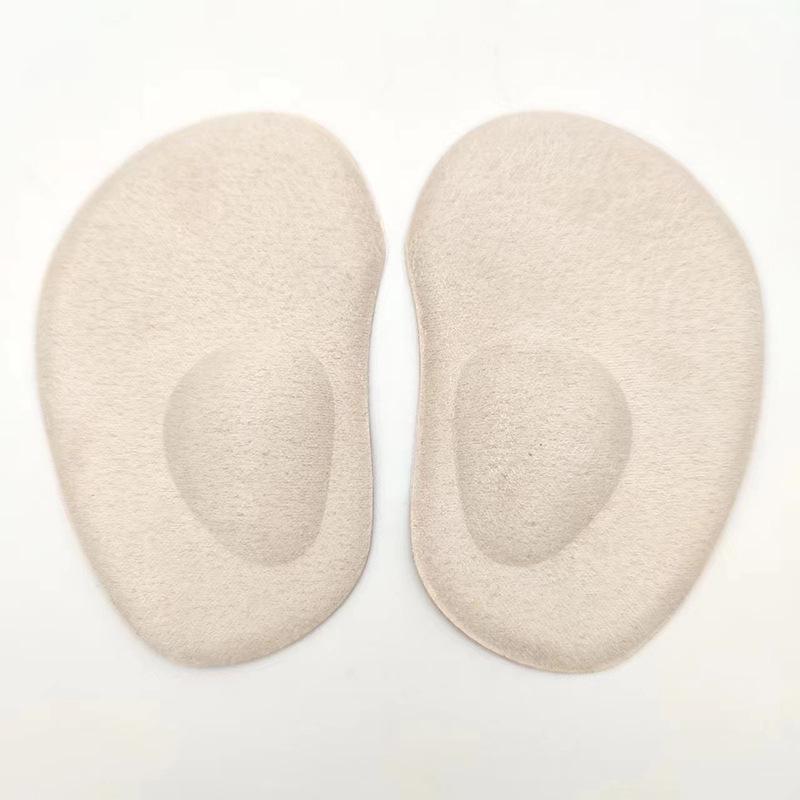 Forefoot Pad Massage Silicone Insole for High Heels – Shock Absorbing, Thickened, Arch Support.