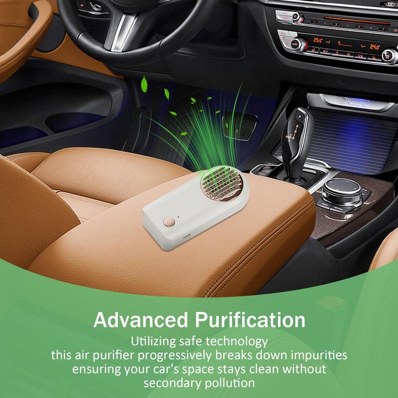 Car Air Purifier Smell Odor Removal Eliminator Machine Removes Odor On Clothing/Gear For Hotel Rooms Bathrooms Small Spaces Home