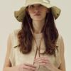 Marchen Leather Strap Safari Bucket Hat_5color