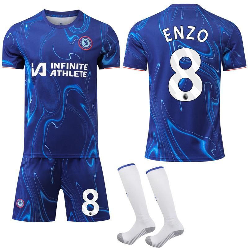 2024-25 Chelsea Football Jersey Set Jersey No. 20 Palmer 7 Neto 14 Felix Jersey Spot