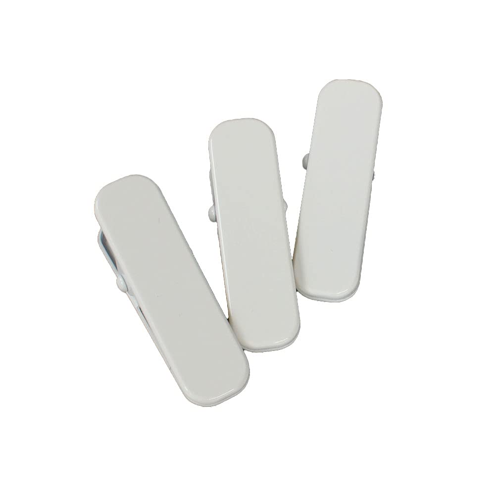 

[hgc12] Kimono Clips, Handy Clips (Large, Set of 3 White) [Kimono Biyori]
