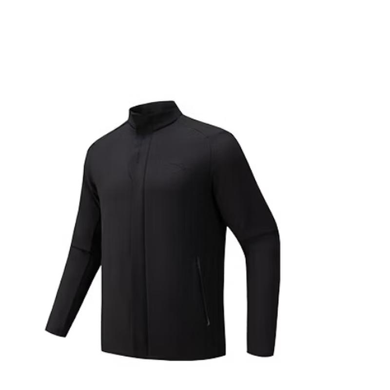 ANTA Men s Water-Repellent Fleece-Lined Stand-Collar Jacket 4XL