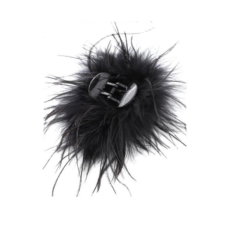 Feather Hair Clip for Women 2024: High-Grade Large Shark Clip for Voluminous or Thin Hair