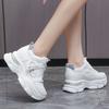 Fashion Women Thick Bottom Ultra-light Sneakers New Spring Autumn White Sports Shoes Casual Woman Comfort Breathable Running Shoes