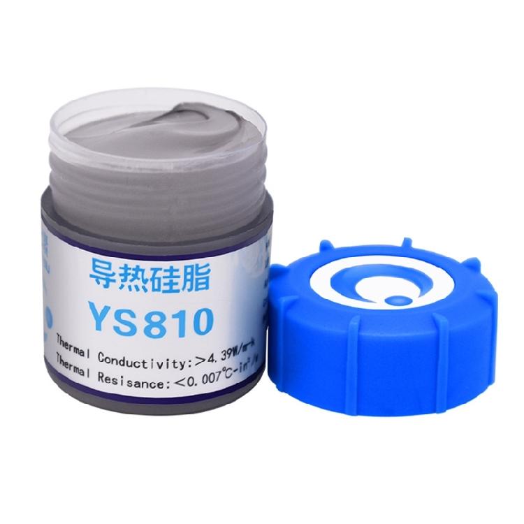

Silicone Thermals Interfaces Material For LED Cooling Systems 4.98W/m·K Thermals Conductivity Safe Installation серебряный