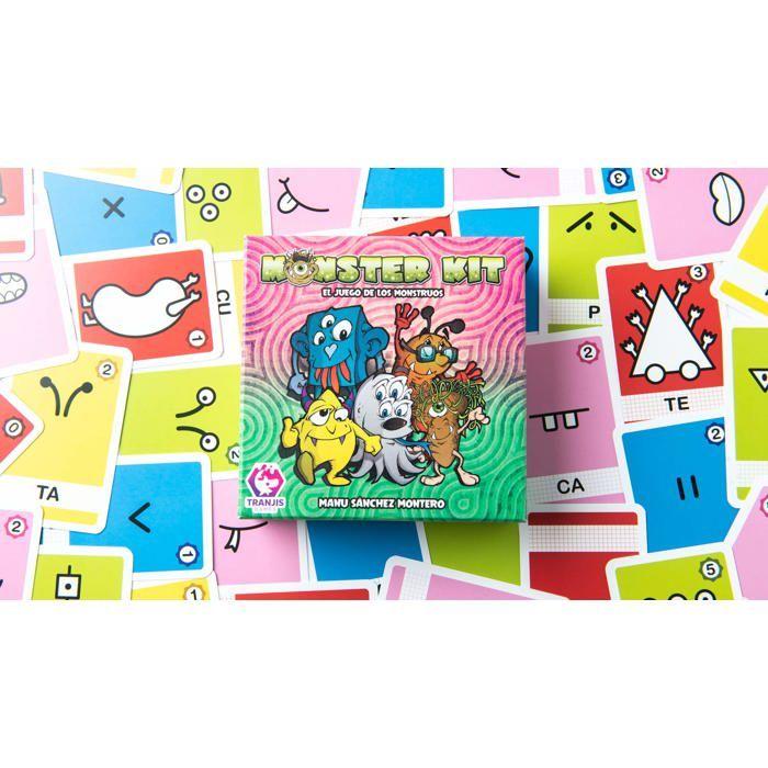 Jeu de Cartes - Tranjis Games - Monster Kit - Horreur - Multicolore - 1 à 10 joueurs