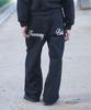 Pioel Parachute Embroidered Pants_Black