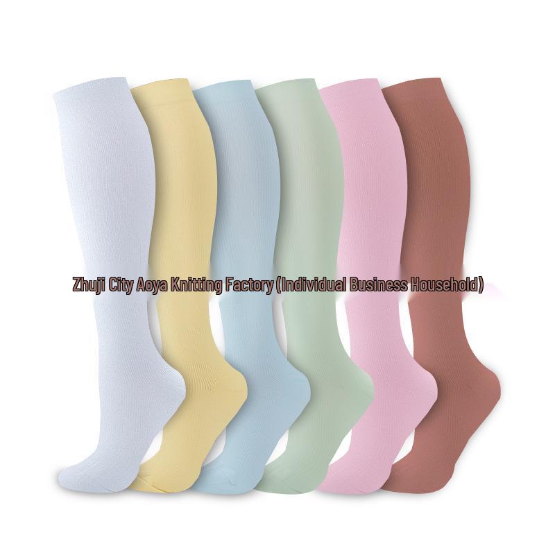Cross-border Over-the-Knee Compression Yoga & Sport Socks Set