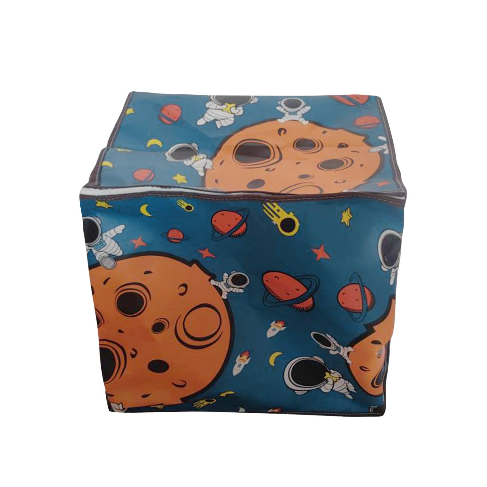 

Сумка для хранения одежды и одеял, сортировочная сумка из нетканого материала большой емкости, сумка для хранения L синий