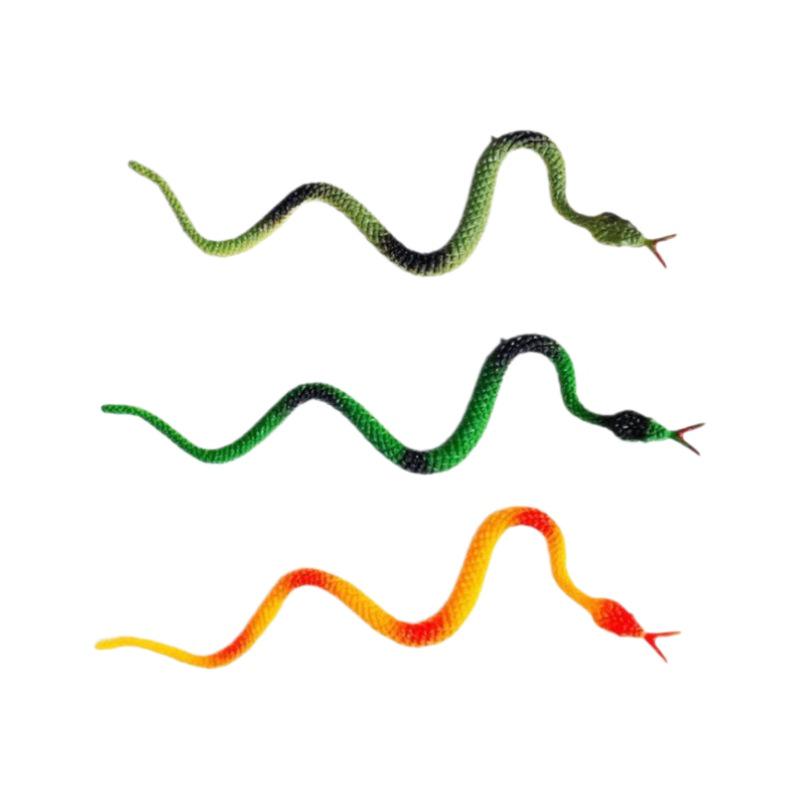 11cm Plastic Model Snake Toy for Science Education & Children's Cognitive Development