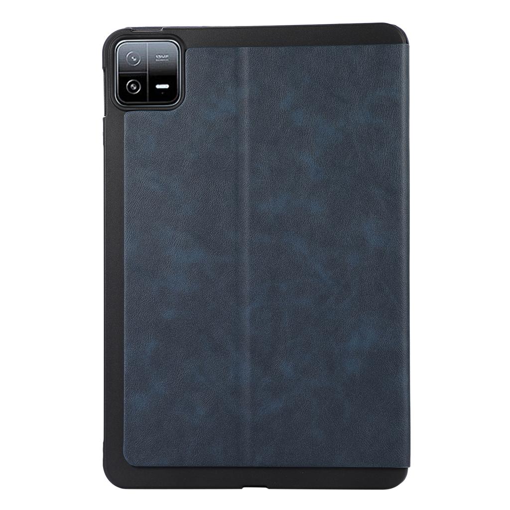 For Xiaomi Pad 6 Leather Case Foldable Stand Inner Soft TPU Tablet Cover
