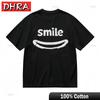 Womens Comfy Slight Stretch Breathable Classic TShirt Smile Printed Tee TShirts Clothing for Vocation TShirt Women France