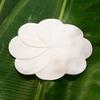 Yousheng Placemat Thermal Insulation Anti-Slip Scratch-Resistant Table Mat Petal Shape Imitation Linen Dinner Mat for Dining Room