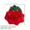 1Pcs Watermelon Shaped Novelty Hat Realistic Fruit Pattern Breathable Sun Hat for Teens Outdoor Beach Cosplay