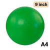 Easy to Inflate Rubber Kickball Bouncy Playground Ball for Kids Backyard School Holiday Family Fun Games