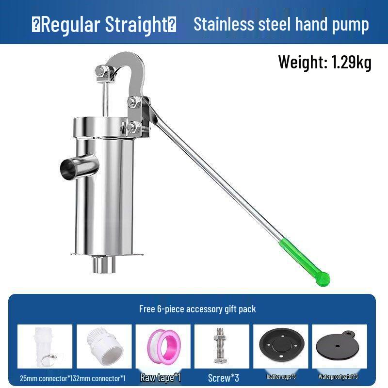 

Ручной насос из нержавеющей стали для забора и подъема воды из колодца