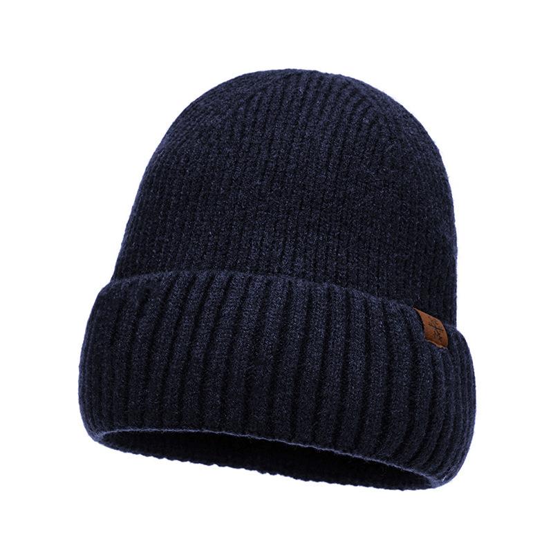 Knitted Wool Cap Men's Autumn Winter Cap