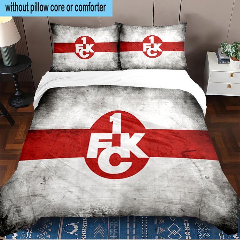 Kaisers-lautern Football Club 3PCS Bedding set,Ideal for1pc Duvet Cover And 2pcs Pillowcases Perfect for Christmas gift,Ideal for Bedroom, Dormitory