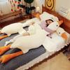 Rabbit-haired White Goose Doll Plush Toy Duck Large Size Sleeping Pillow Boys and Girls Sleeping with Dolls Birthday Gift